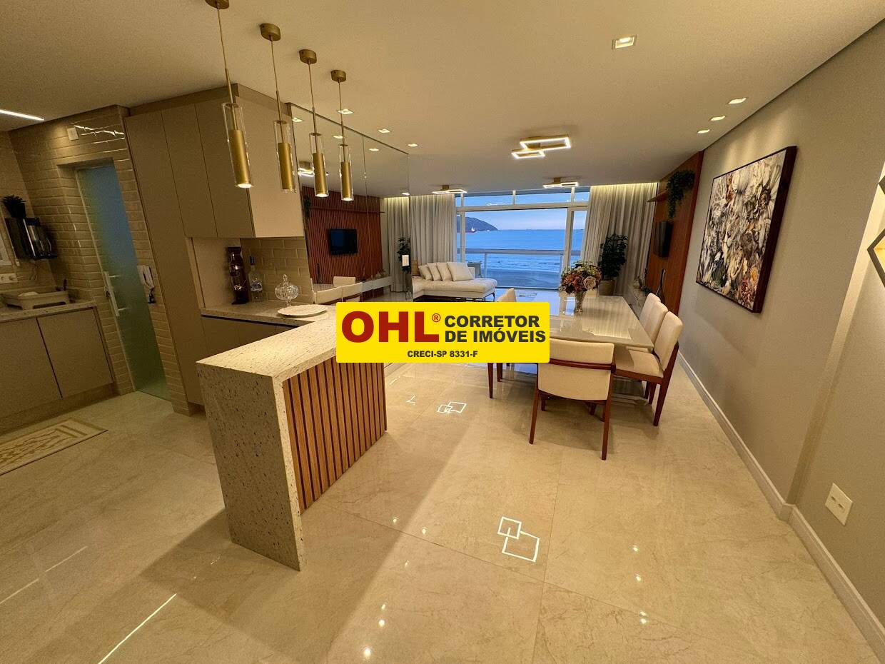APARTAMENTO DE FRENTE PRAIA   GONZAGA  SANTOS