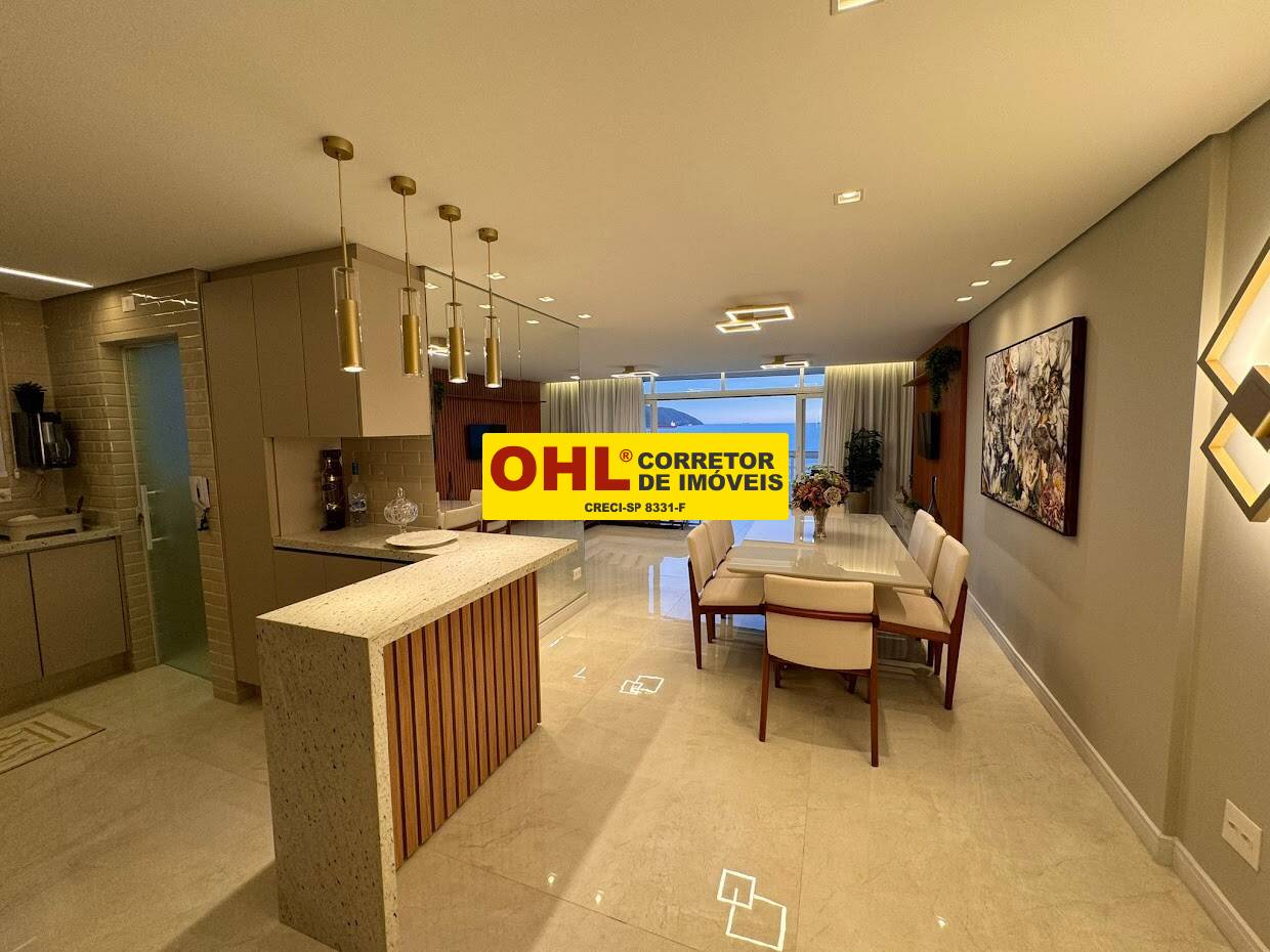APARTAMENTO DE FRENTE PRAIA   GONZAGA  SANTOS