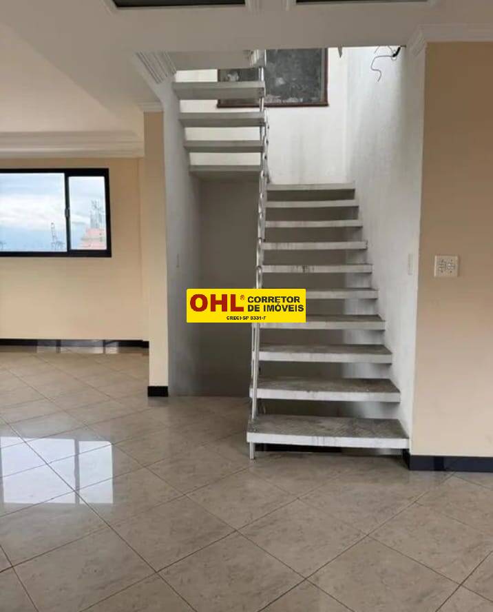 COBERTURA  TRIPLEX COM 3 SUITES  SANTOS