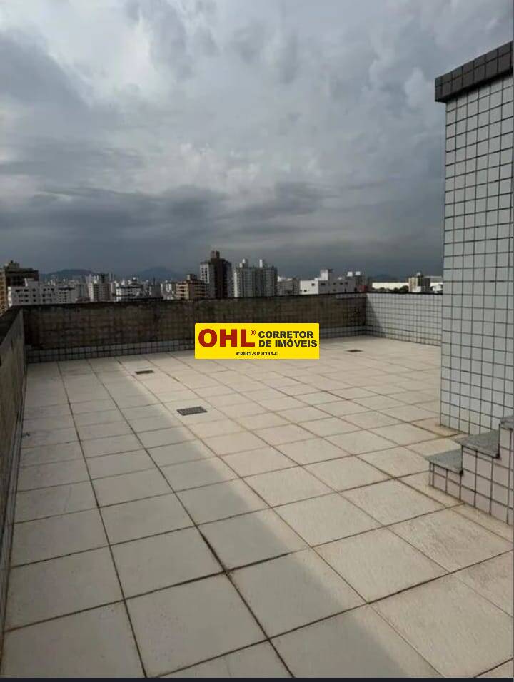 COBERTURA  TRIPLEX COM 3 SUITES  SANTOS