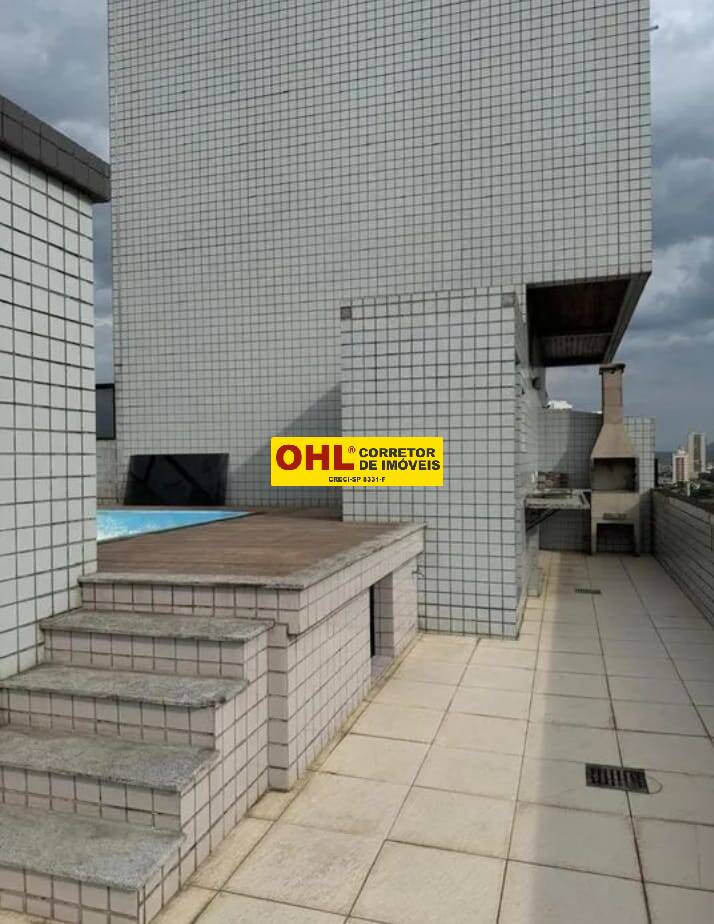 COBERTURA  TRIPLEX COM 3 SUITES  SANTOS