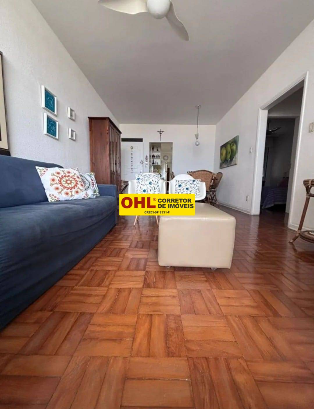 APARTAMENTO FRENTE AO MAR NO MELHOR BAIRRO DE SANTOS